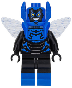 LEGO Minifigure-Blue Beetle-Super Heroes / Batman II-sh278-Creative Brick Builders